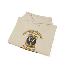Load image into Gallery viewer, Hoodie – Army - Army Security Agency Group DUI - w SVC Ribbons - 3D - Enhanced