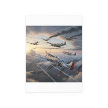 Load image into Gallery viewer, Indoor and Outdoor Silk Posters - Red Tails in Action