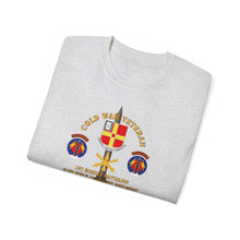Load image into Gallery viewer, Unisex Ultra Cotton Tee - Cold War Vet - 1st Missile Bn, 81st Artillery 56th Artillery Group - Neu-Ulm Germany - Firing Missile w COLD SVC