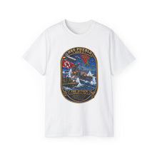 Load image into Gallery viewer, Unisex Ultra Cotton Tee - USS Pueblo Attack-Defense Commemorative Patch
