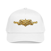 Load image into Gallery viewer, Mid Profile Baseball Cap - USCG - Cutterman - Officer wo txt - 3D - Enhanced