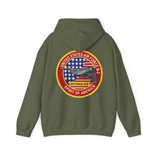 Load image into Gallery viewer, Unisex Heavy Blend™ Hooded Sweatshirt - Usaf - B2 - Spirit - Stealth Bomber Wo Txt