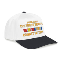Load image into Gallery viewer, Mid Profile Baseball Cap - Opn Inherent Resolve (OIR) SVC Bar - Combat Veteran - DTF