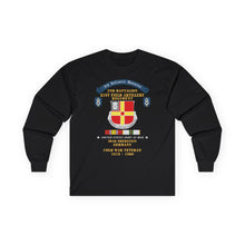 Load image into Gallery viewer, Unisex Ultra Cotton Long Sleeve Tee8th Infantry Division Scroll - 2nd Bn, 81st Field Artillery Regiment - Idar Oberstein Germany - Cold War Vet w COLD SVC - 1970 - 1980