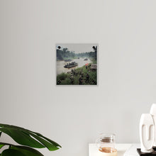 Load image into Gallery viewer, Acrylic Wall Art Panel - MRF - 9th Infantry in the Mekong - Vietnam