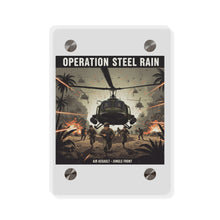 Load image into Gallery viewer, Acrylic Wall Art Panel - Air Assault - Vietnam - Operation Steel Rain