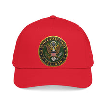 Load image into Gallery viewer, Mid Profile Baseball Cap - Army - US Army Veteran - 3D - Enhanced