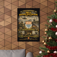 Load image into Gallery viewer, Matte Poster - Vietnam War signal support tribute