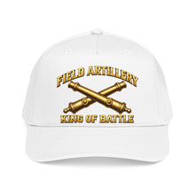 Load image into Gallery viewer, Mid Profile Baseball Cap - Field Artillery - King of Battle - 3D - Enhanced