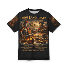 Load image into Gallery viewer, First Punic War Tribute Tee — Rome vs Carthage War for Sicily (264–241 BC)