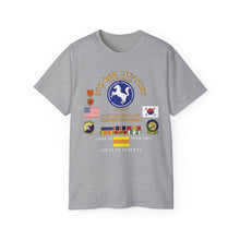 Load image into Gallery viewer, Unisex Tee, Military T-Shirt, Military Veteran Gift, Patriotic Shirt, Army Apparel - USAF - 21st Tactical Air Support Squadron - 9th Infantry Division - ROK w VN SVC - V3 - Group X 300