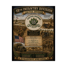 Load image into Gallery viewer, Matte Poster - 18th Infantry Division - Poster