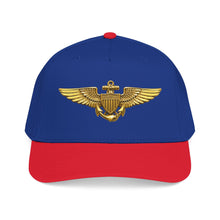 Load image into Gallery viewer, Mid Profile Baseball Cap - USCG - Aviator Badge wo txt - 3D - Enhanced