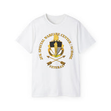 Load image into Gallery viewer, Unisex Ultra Cotton Tee - SOF - JFK Special Warfare Center - School Veteran wo BackGrnd