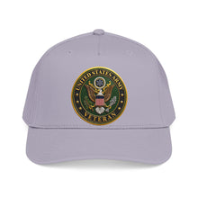 Load image into Gallery viewer, Mid Profile Baseball Cap - Army - US Army Veteran - 3D - Enhanced
