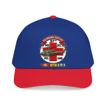 Load image into Gallery viewer, Mid Profile Baseball Cap - Army - 57th Medical Co - Original Dustoff - Vietnam w VN SVC - 3D - Enhanced