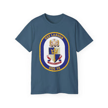 Load image into Gallery viewer, Unisex Ultra Cotton Tee - Navy - USS Laboon (DDG-58) wo Txt