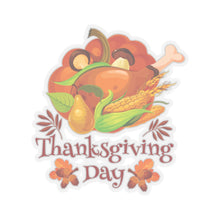 Load image into Gallery viewer, Kiss-Cut Stickers - Thanksgiving Day - Turkey