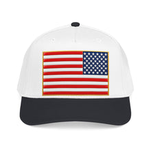 Load image into Gallery viewer, Mid Profile Baseball Cap - Flag - United States - 3D - Enhanced