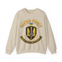 Load image into Gallery viewer, Crewneck Sweatshirt - Ukraine - Alpha Group - Ukrainian Spetsnaz - 3D - Enhanced