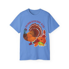 Load image into Gallery viewer, Unisex Ultra Cotton Tee - Thanksgiving - Happy Turkey Day