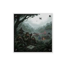 Load image into Gallery viewer, Acrylic Wall Art Panel - SOF Team Hitting a Jungle Drug Lab