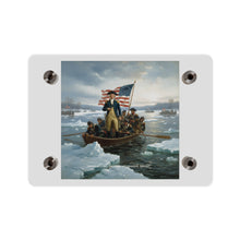 Load image into Gallery viewer, Acrylic Wall Art Panel - Washington Crossing the Delaware duing the Revolutionary War