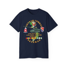 Load image into Gallery viewer, Unisex Ultra Cotton Tee - 6th Bn, 14th Artillery Regiment - w 1st Field Force - M107 - 175mm Gun - Vietnam Vet w VN SVC