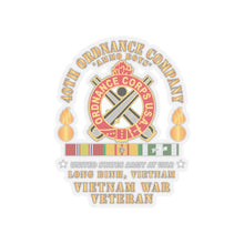 Load image into Gallery viewer, Kiss-Cut Stickers - 40th Ordnance Company - ORD Emblem - Ammo Boys - Long Binh, Vietnam Vet w VN SVC X 300