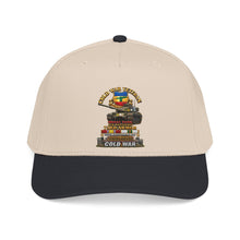 Load image into Gallery viewer, Mid Profile Baseball Cap - Army - Cold War Vet - 4th Bn 73rd Armor - 1st Inf Div - Panzer Kaserne Boblingen, FRG - M60A1 Tank w COLD SVC - 3D Enhanced X 300