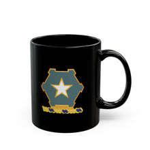 Load image into Gallery viewer, Black Coffee Mug (11oz, 15oz) - Army - 36th Infantry Regiment wo txt