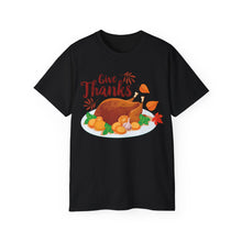 Load image into Gallery viewer, Unisex Ultra Cotton Tee - Give Thanks
