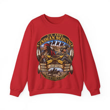 Load image into Gallery viewer, Crewneck Sweatshirt - United States Indian Scouts (USS) - Original Special Forces - 3D - Enhanced