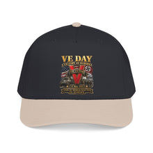 Load image into Gallery viewer, Mid Profile Baseball Cap - Army - VE Day - Victory in Europe Day - End of WWII - 3D - Enhanced