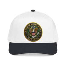 Load image into Gallery viewer, Mid Profile Baseball Cap - Army - US Army Veteran - 3D - Enhanced