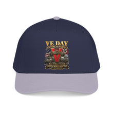 Load image into Gallery viewer, Mid Profile Baseball Cap - Army - VE Day - Victory in Europe Day - End of WWII - 3D - Enhanced