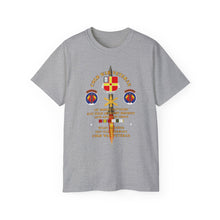 Load image into Gallery viewer, Unisex Ultra Cotton Tee - Cold War Vet - 1st Missile Bn, 81st Artillery 56th Artillery Group - Neu-Ulm Germany - Firing Missile w COLD SVC