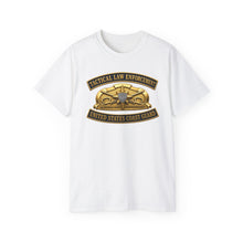 Load image into Gallery viewer, Unisex Ultra Cotton Tee - USCG - Tactical Law Enforcement w txt - 3D - Enhanced