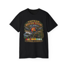 Load image into Gallery viewer, Unisex Ultra Cotton Tee - RECON TEAM - Recon Team Alaska - CCN - Vietnam - Combat Vet - 3D - Enhanced