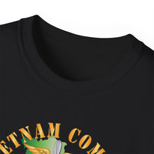 Load image into Gallery viewer, Unisex Ultra Cotton Tee - Vietnam Combat Aviation Vet w Air Crew Badge - 12th AVN GroupI Mil Region III w SVC X 300