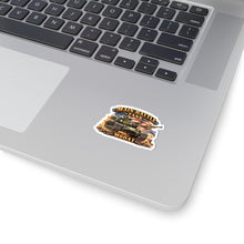 Load image into Gallery viewer, Kiss-Cut Stickers - Army - Main Battle Tank - M60A1 w Fire- Right Face - 3D - Enhanced