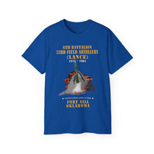 Load image into Gallery viewer, Unisex Ultra Cotton Tee - Field Artillery - 6th Bn, 33rd Field Artillery, Ft Sill, OK LANCE Firing - 1975-1981 X 300