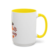 Load image into Gallery viewer, Accent Coffee Mug - Thanksgiving Day - Happy Thanksgiving Day