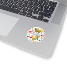 Load image into Gallery viewer, Kiss-Cut Stickers - Vietnam Combat Veteran w 20th Engineer Brigade SSI - Dong Tam X 300
