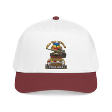 Load image into Gallery viewer, Mid Profile Baseball Cap - Army - Cold War Vet - 4th Bn 73rd Armor - 1st Inf Div - Panzer Kaserne Boblingen, FRG - M60A1 Tank w COLD SVC - 3D Enhanced X 300
