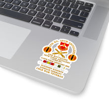 Load image into Gallery viewer, Kiss-Cut Stickers - Army - 2nd Bn 28th Artillery - 210th FA Bde - Ansbach Germany w COLD SVC