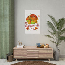 Load image into Gallery viewer, Rolled Poster - Thanksgiving Day - Turkey