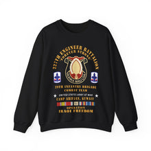 Load image into Gallery viewer, Unisex Heavy Blend™ Crewneck Sweatshirt - 227th Engineer Battalion, 29th Infantry Brigade Combat Team - Camp Arifjan Kuwait - OIF w IRAQ SVC
