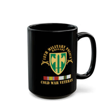 Load image into Gallery viewer, Black Mug 15oz - Army - 18th MP Brigade - COLD SVC X 300