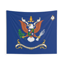 Load image into Gallery viewer, Indoor Wall Tapestries - 1st Battalion, 75th Infantry Regiment - "Sua Sponte" - Regimental Colors Tapestry